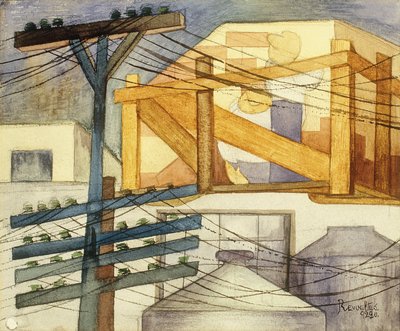 Outdoor Scaffolding by Fermín Revueltas